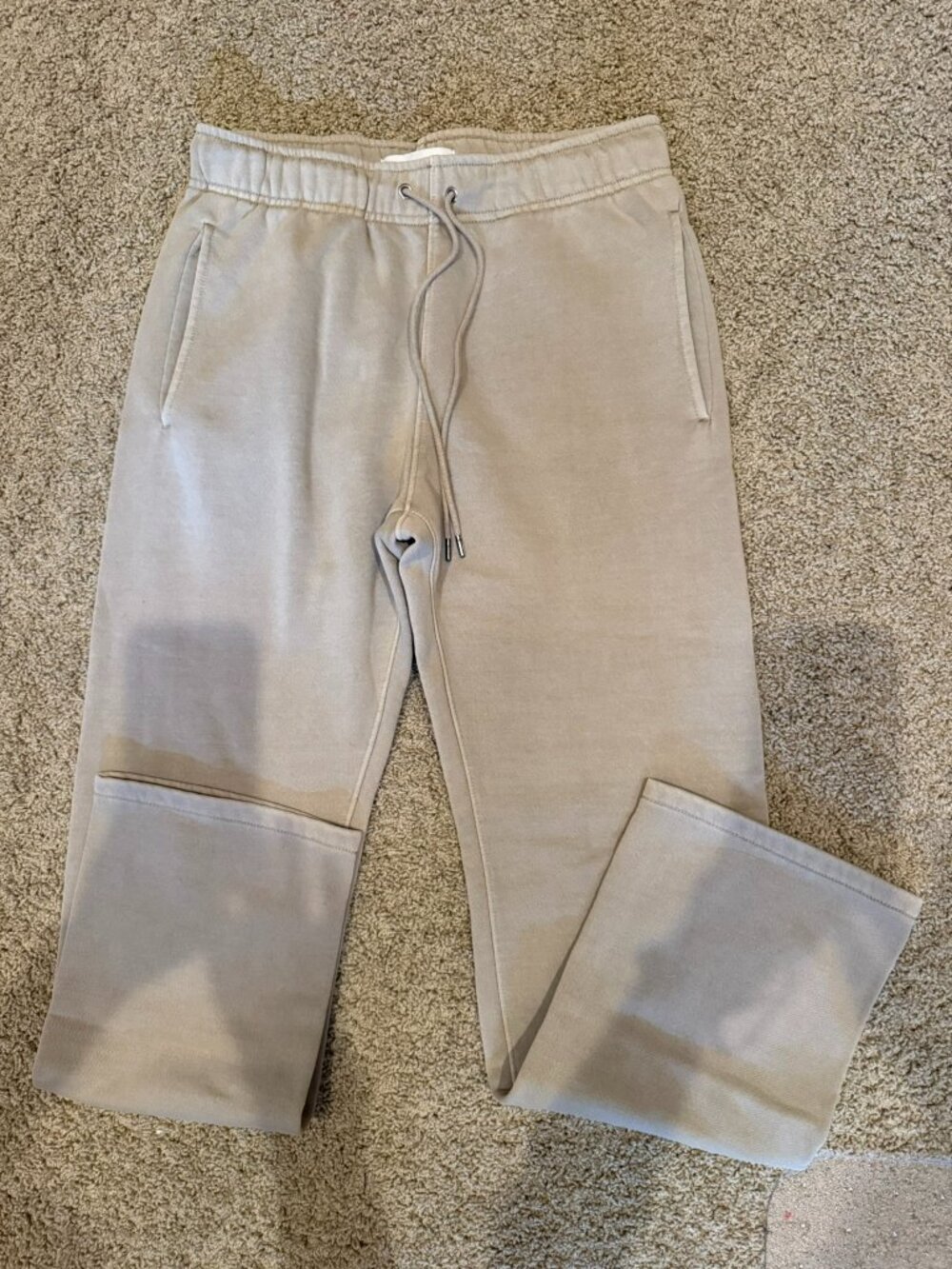 NWT Pacsun Tan Straight Leg Sweatpants - size Small